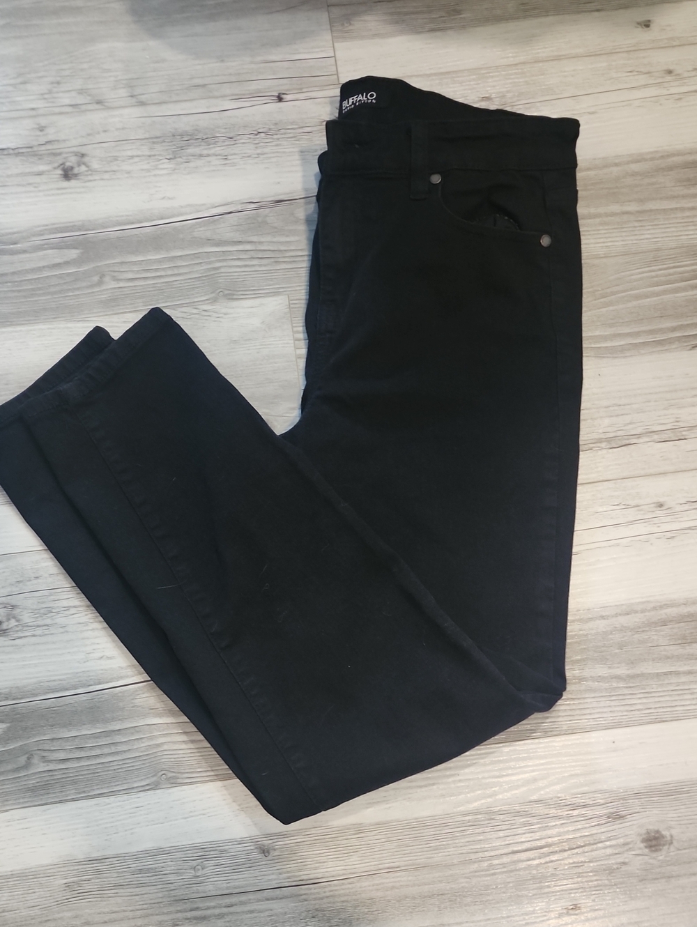 Buffalo David Bitton Woman's Black Jeans